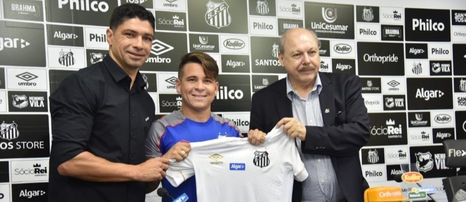 Paulistão: Apresentado, Soteldo veste a 10 do Santos e agradece confiança de Sampaoli