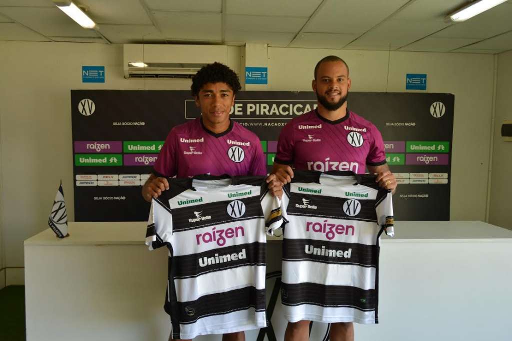 Misael e Bruno Lima são apresentados e ressaltam o clube (Fotos: Sara Yamaguti)