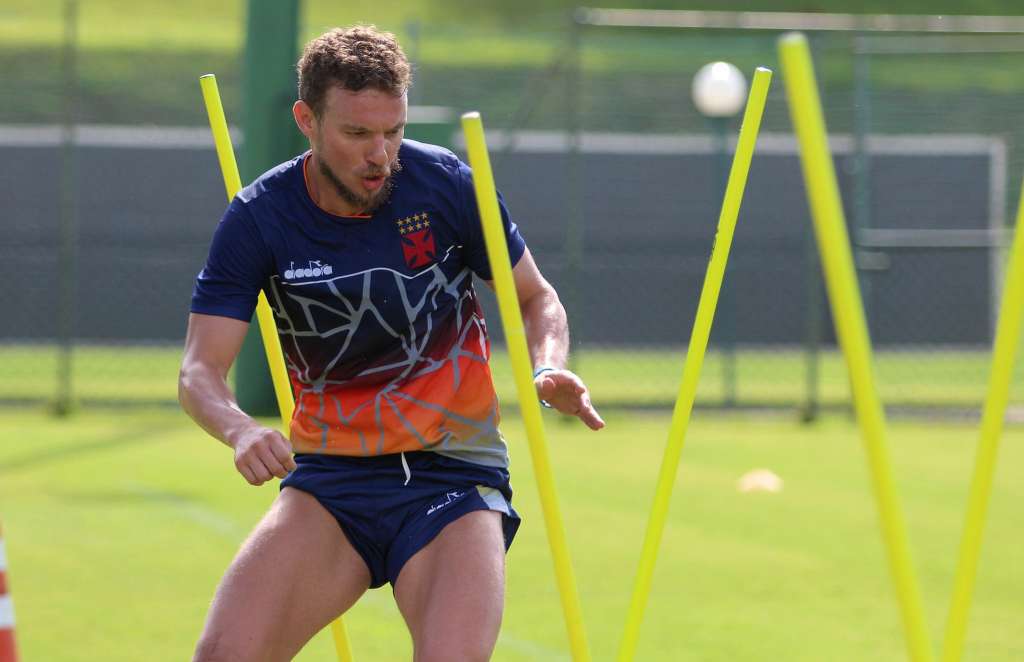 De volta aos treinos, Marcelo Mattos comemora no Vasco: 'Pré-temporada especial'. (Foto: Carlos Gregório Júnior/Vasco.com.br)