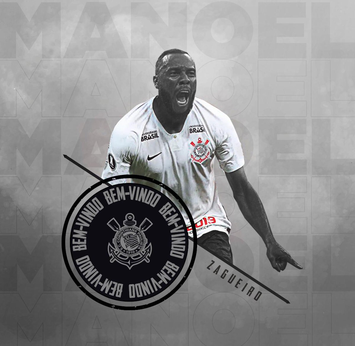 Paulistão: Corinthians oficializa empréstimo do zagueiro Manoel por uma temporada