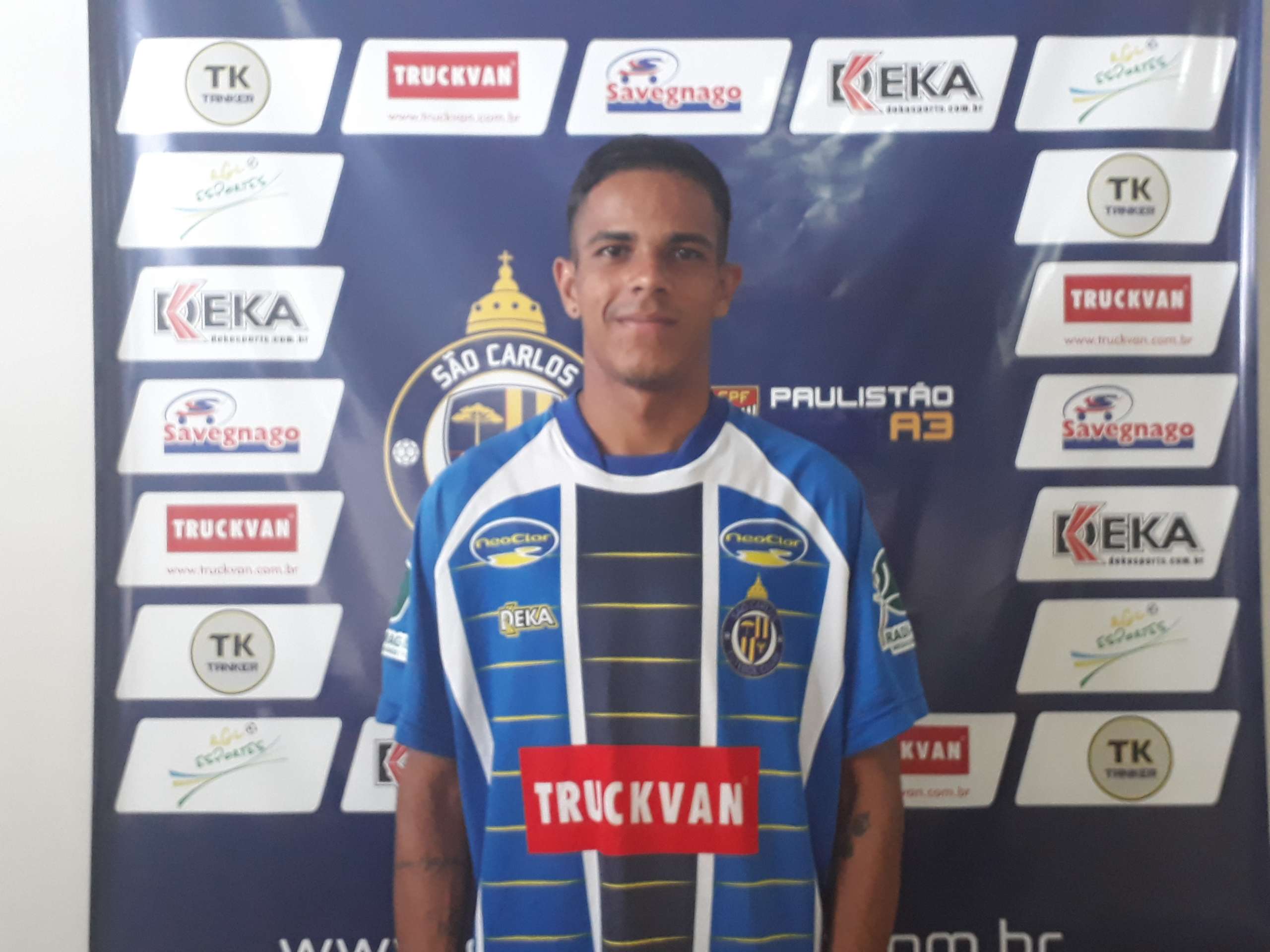 Paulista A3: São Carlos apresenta meia com experiência no futebol amazonense