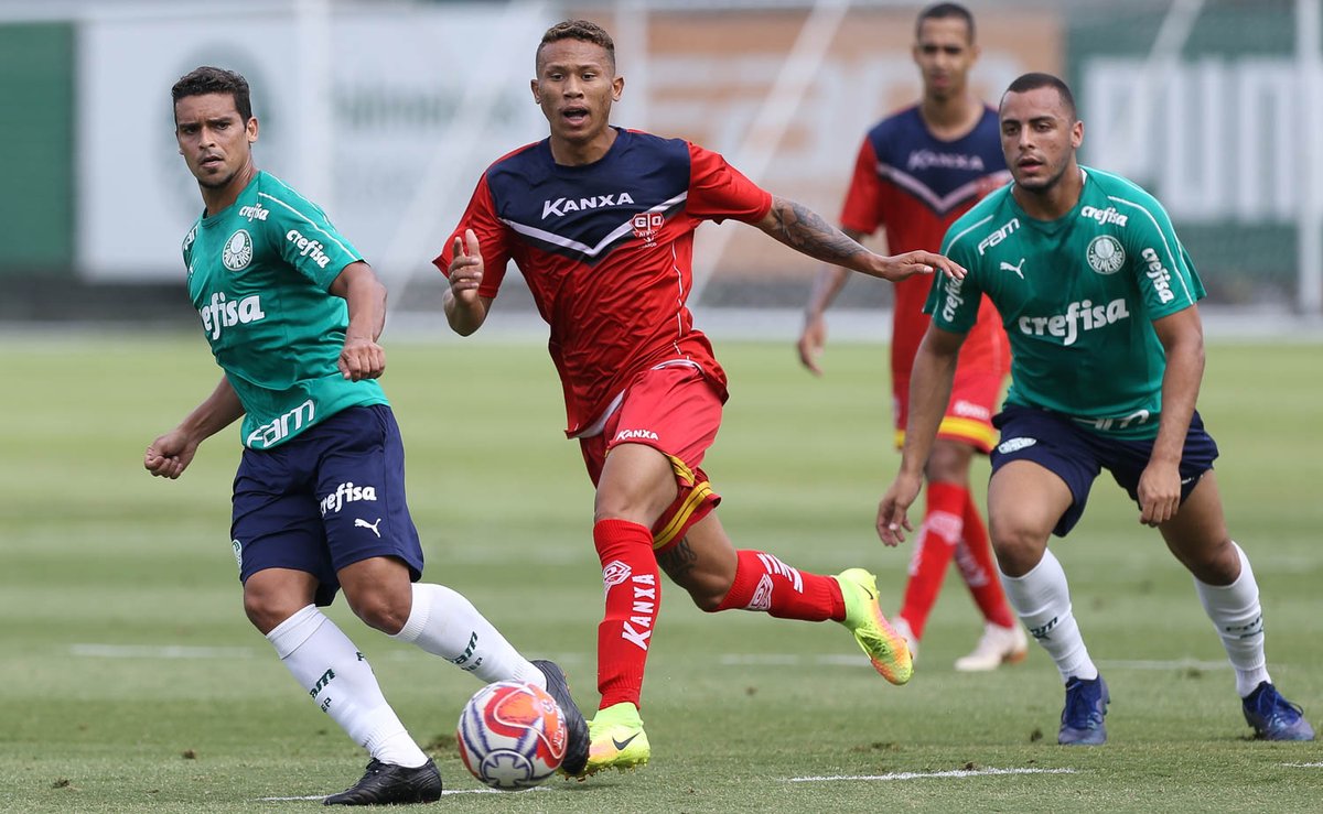 Palmeiras troca formação e empata em jogo-treino contra time do Paulista A3