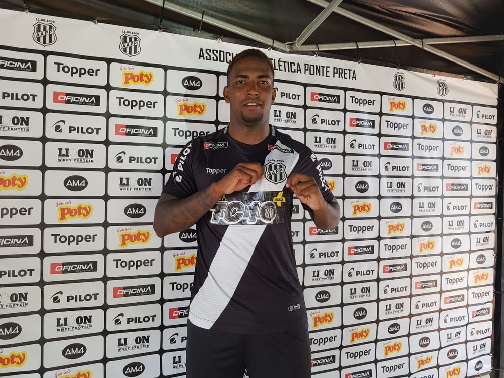Paulistão: Principal reforço, atacante chega na Ponte buscando um recomeço