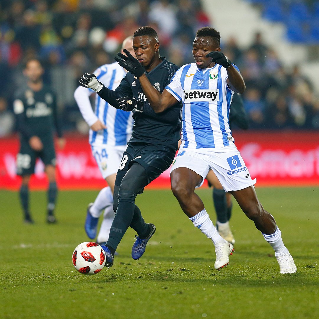 COPA DO REI: Com Vinicius Junior titular, Real Madrid avança sobre Leganés
