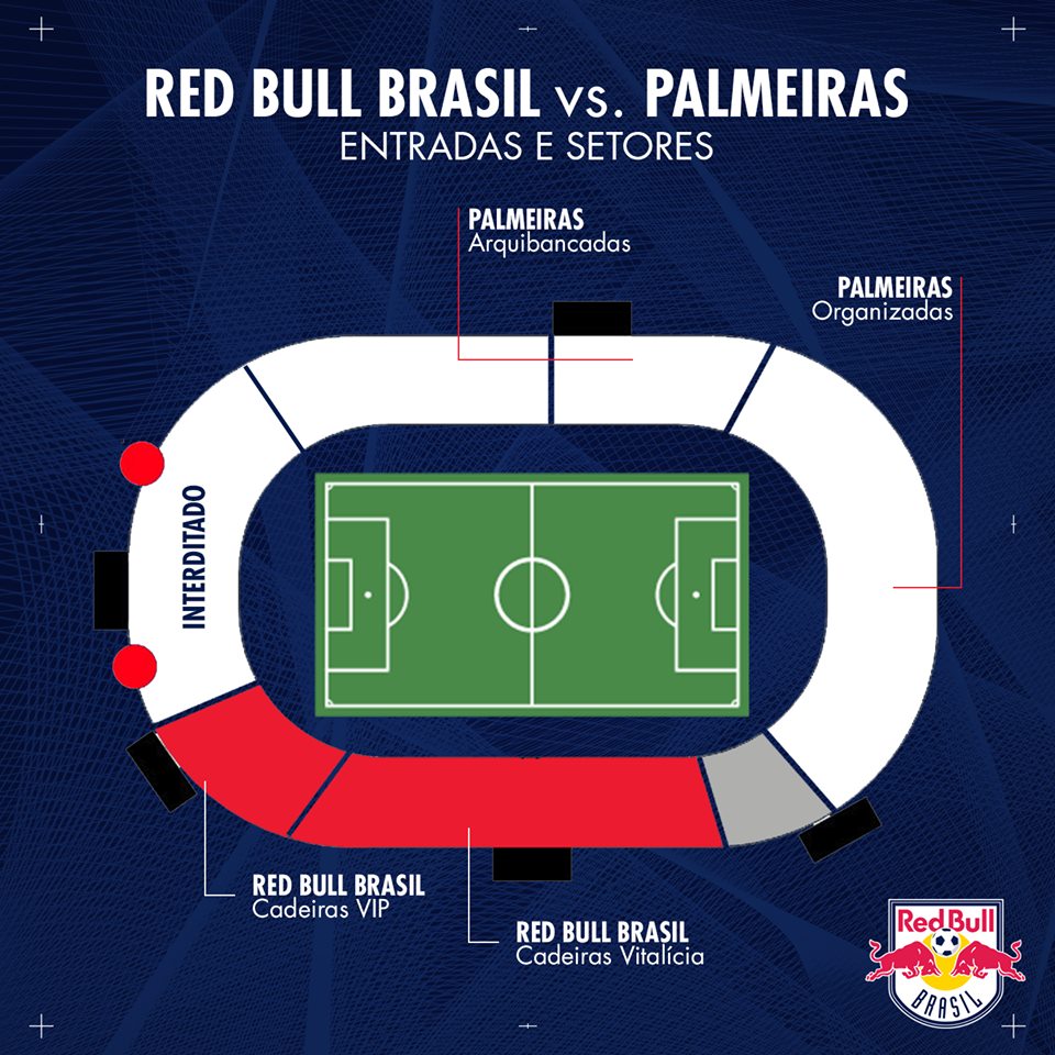 Paulistão: Mais de oito mil ingressos foram vendidos para Red Bull Brasil e Palmeiras