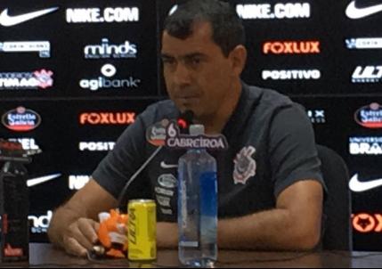 Carille virou atração no Corinthians