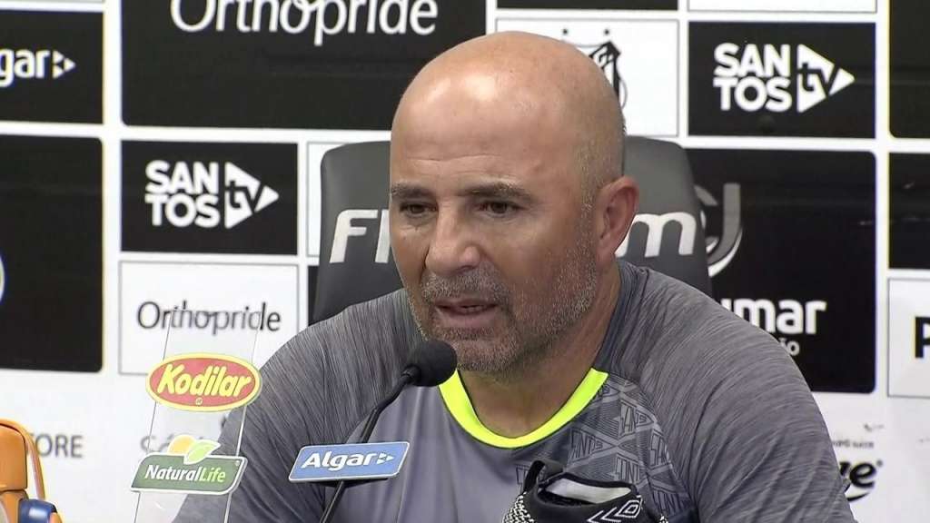 'Quem manda são os empresários', diz Sampaoli sobre ausência de Bruno Henrique 2 0002050364335 img