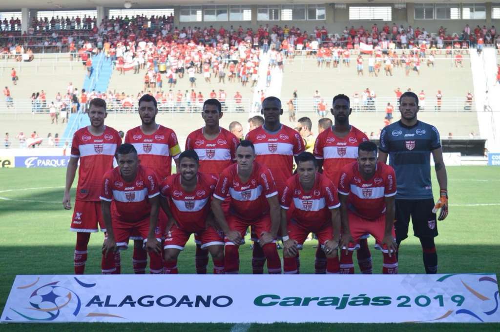 CRB estreia com vitória no Campeonato Alagoano. (Foto: Gustavo Henrique)