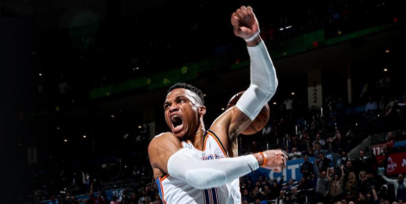 NBA: Com 'triple-double' de Westbrook, Thunder derrota Trail Blazers
