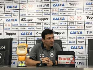 Após empate, Zé Ricardo rebate críticas e garante: 'Botafogo vai dar resposta'