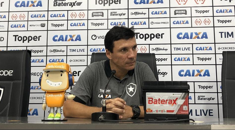 Zé Ricardo falou sobre a atuação do Botafogo - Vitor Silva/SSPress/Botafogo