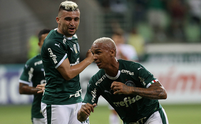 Palmeiras 1 x 0 Botafogo – Com gol de Deyverson e pênalti perdido, Verdão vence a 1ª