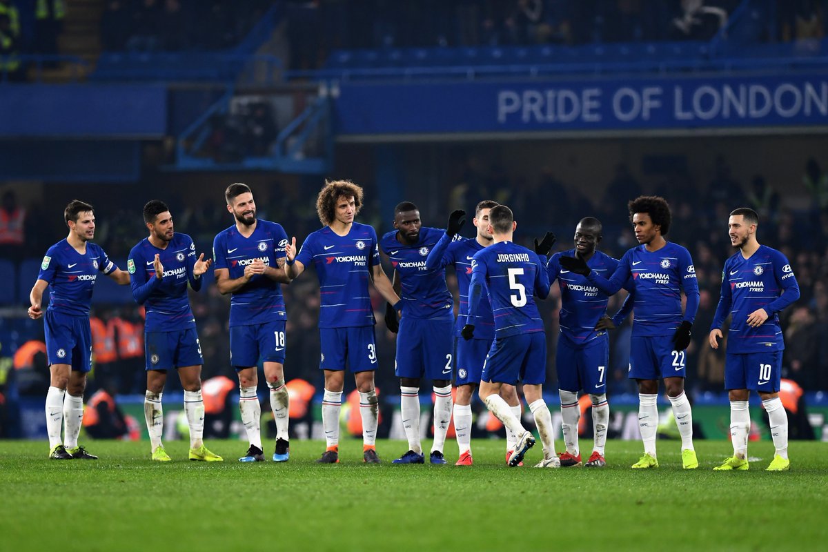 COPA DA LIGA INGLESA: Chelsea bate o Tottenham nos pênaltis e vai à final