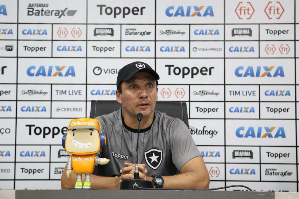 Zé Ricardo quer boa atuação contra o Fla para Botafogo conquistar confiança