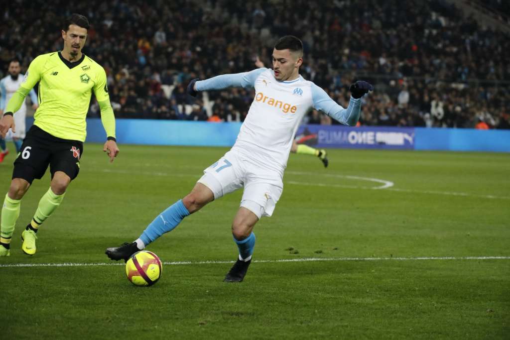 FRANCÊS: Em jogo marcado por sinalizador, Olympique de Marselha perde para Lille 