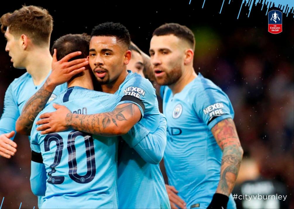 Gabriel Jesus marca e Manchester City avança na Copa da Inglaterra