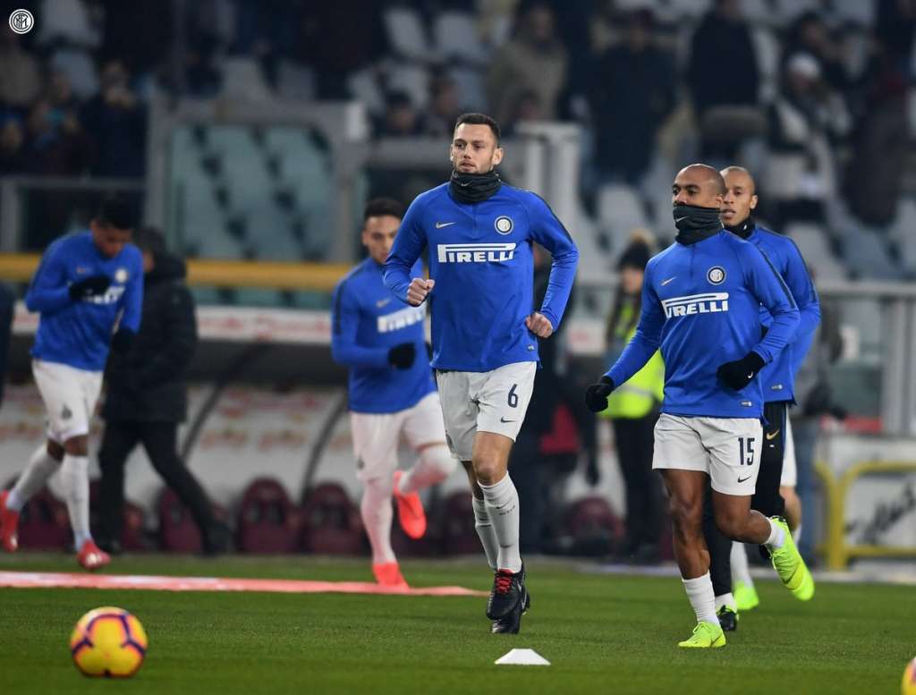 Inter de Milão tropeça fora e perde para o Torino no Italiano