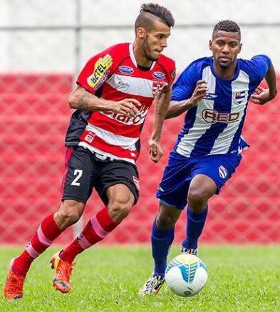 Gedeilson, à esquerda, acha que Linense vai crescer