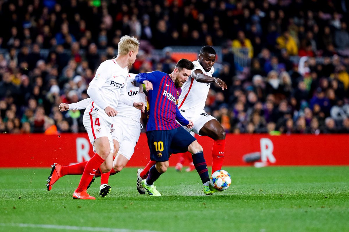 COPA DO REI: Coutinho marca dois, Barcelona goleia o Sevilla e vai à semifinal