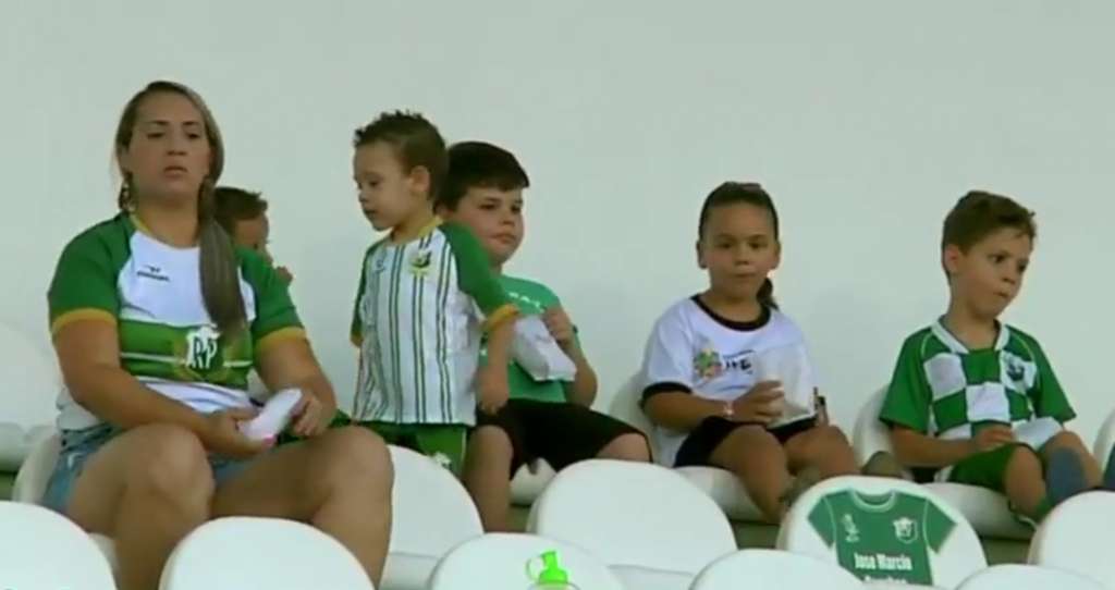  Torcedores mirins prestigiam vitória do Rio Preto no Paulista A3 (Foto: José Paulo Necchi Oliveira)