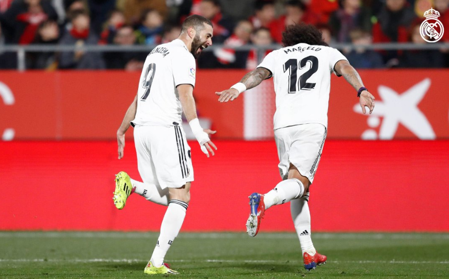 COPA DO REI: Benzema marca dois, Real Madrid bate o Girona outra vez e vai à semifinal