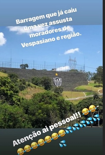 Thiago Neves usa tragédia de Brumadinho para tirar sarro do Atlético-MG