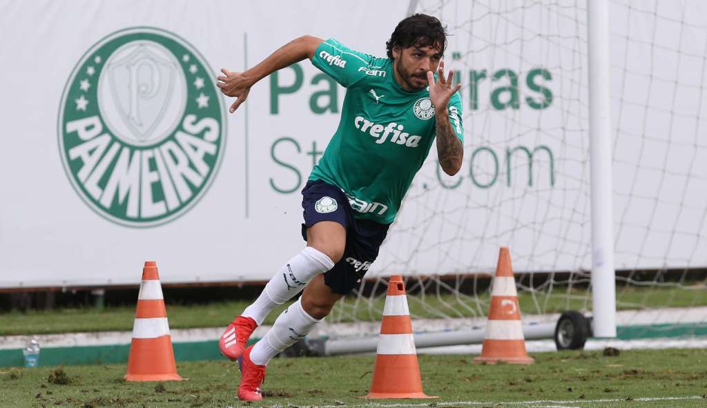  Ricardo Goulart treino com o elenco do Palmeiras