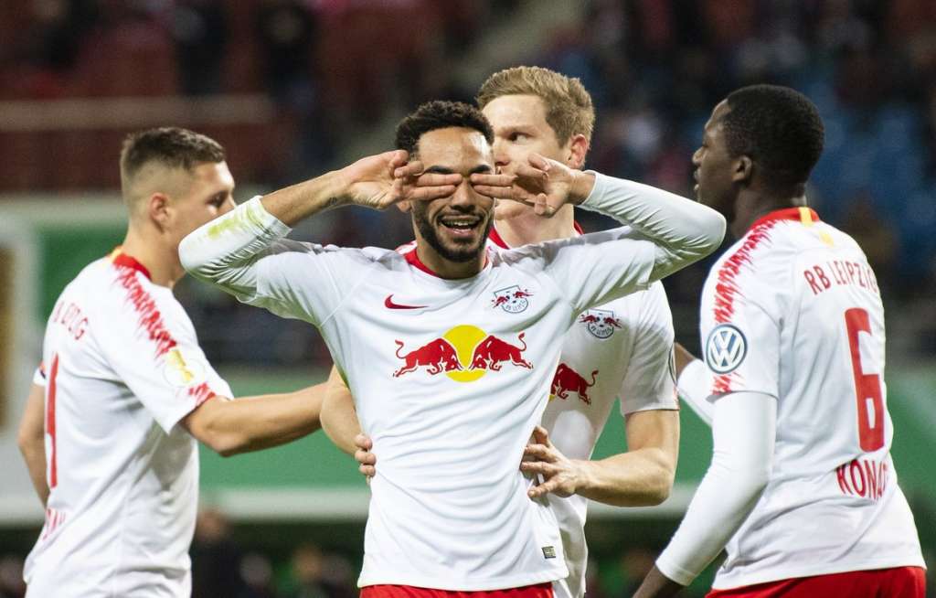 COPA DA ALEMANHA: Brasileiro marca, RB Leipzig vence Wolfsburg e vai às quartas 2 0002050367754 img