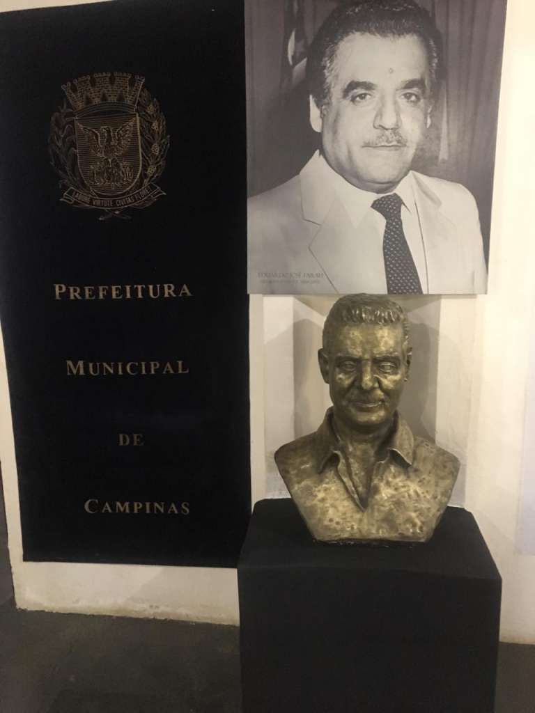 Museu do Esporte de Campinas ganha busto de grande ex-presidente do Guarani e FPF
