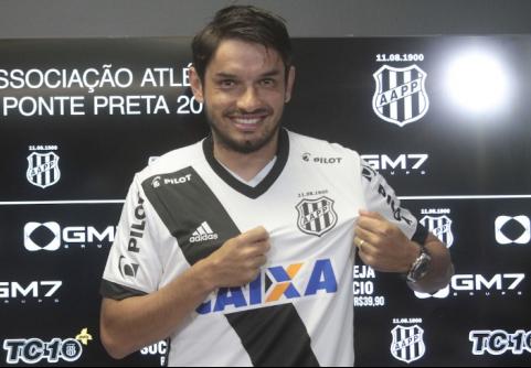 Ponte Preta pode perder meia Tiago Real para a Chapecoense