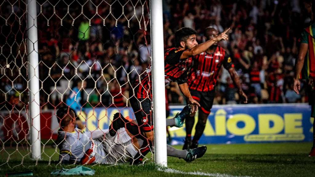 Gleisinho marca e o Moto vence o Sampaio Corrêa por 1 a 0 no Castelão. Foto: Lucas Almeida/L17 Comunicação - Lucas Almeida/L17 Comunicação