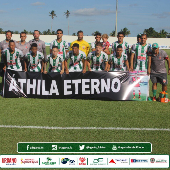 SERGIPANO: Com homenagem a atleta do Fla, Lagarto e Dorense empatam sem gols