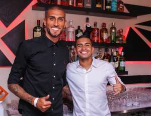 Amigos dos tempos de Palmeiras, Dudu e Rafa Marques inauguram bar gourmet em São Paulo