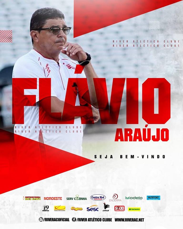 Piauiense: Após perder treinador, River-PI anuncia Flávio Araújo