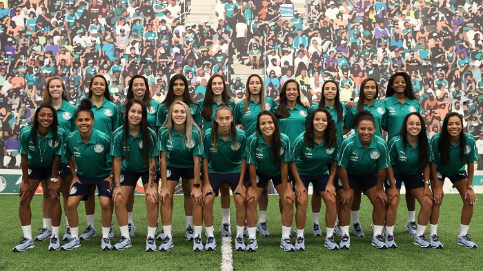 Palmeiras apresenta time feminino de futebol e Mattos vê ‘projeto de excelência’