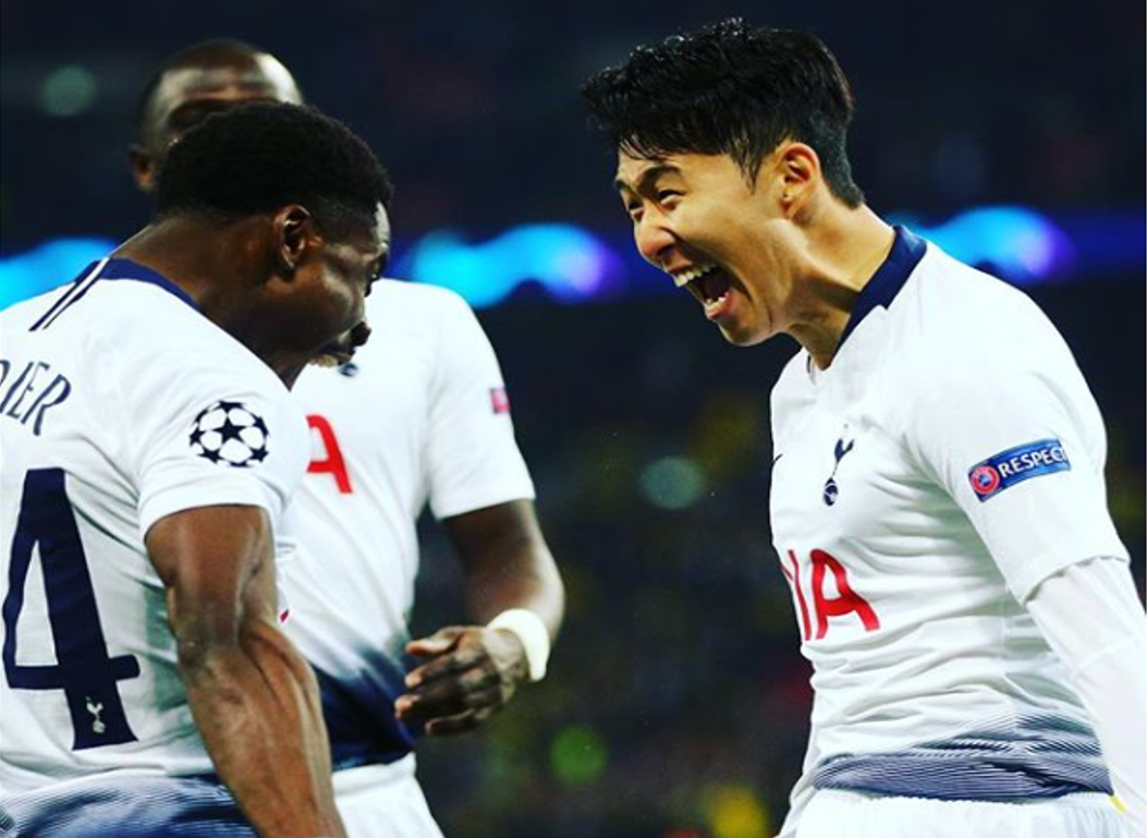 LIGA DOS CAMPEÕES: Tottenham faz 3 a 0 no Borussia Dortmund e abre boa vantagem