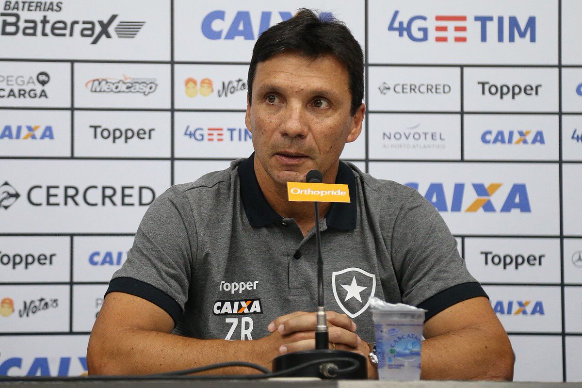 Zé Ricardo destaca evolução no Botafogo e comemora fim de trauma na Copa do Brasil