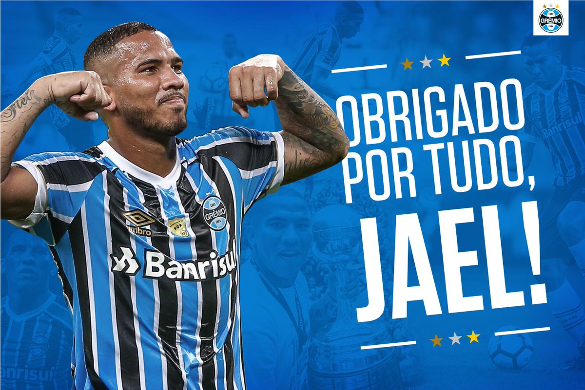 Emocionado, Jael se despede do Grêmio e lembra: ‘Cheguei sem ser respeitado’