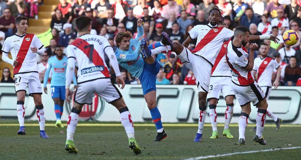 Atlético bate o Rayo Vallecano e reassume a vice-liderança no Espanhol