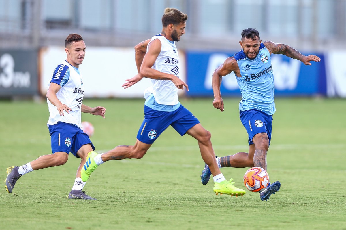 Gaúcho: Sem Renato, Grêmio realiza último treino antes de partida contra o Brasil-RS