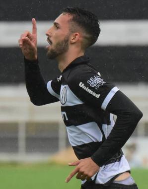 Ítalo comemora o gol do XV