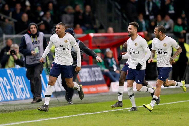 FRANCÊS: PSG vence com gol de Mbappé e abre 12 pontos de vantagem na liderança