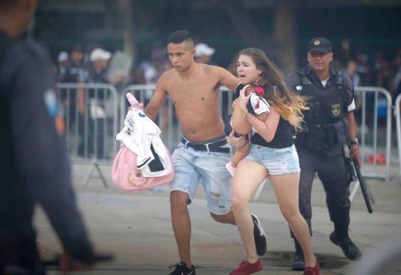 Carioca: Confusão do lado de fora do estádio do Maracanã resulta em 29 feridos