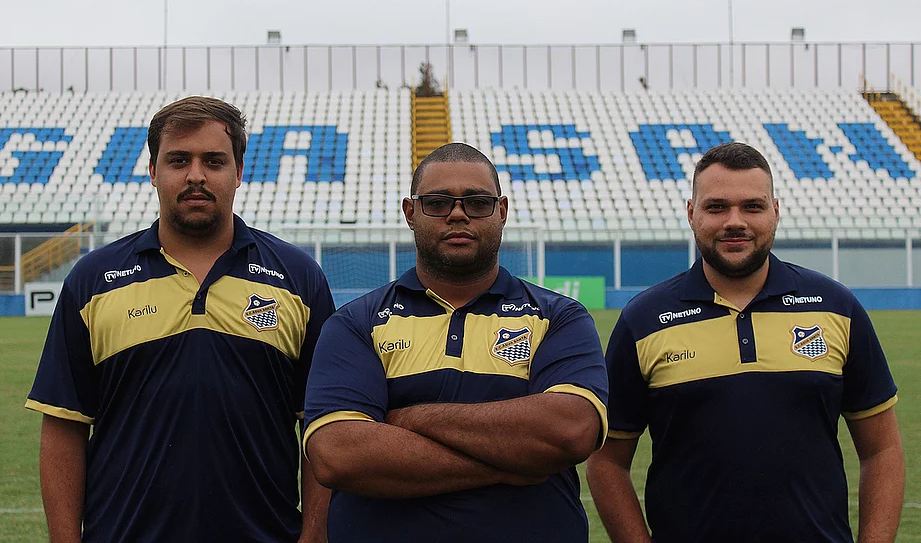 Paulista A2: Água Santa inova e contrata trio para análise de desempenho