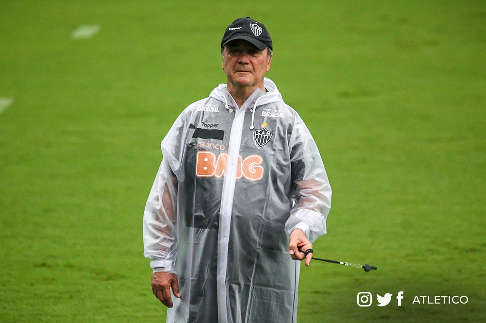 Libertadores: Levir fecha treino, mas deve manter time do Atlético-MG