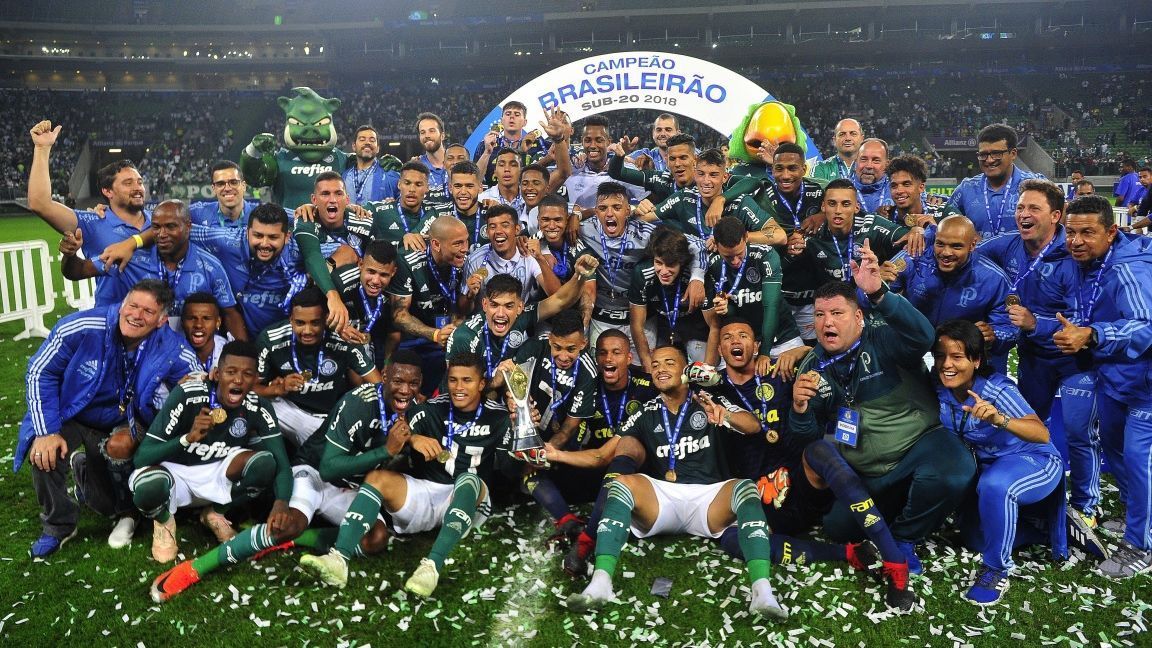 Campeões brasileiros sub-20 lideram lista de negociados do Palmeiras