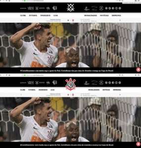 Após rebelião de conselheiros, Corinthians devolve o escudo em site oficial