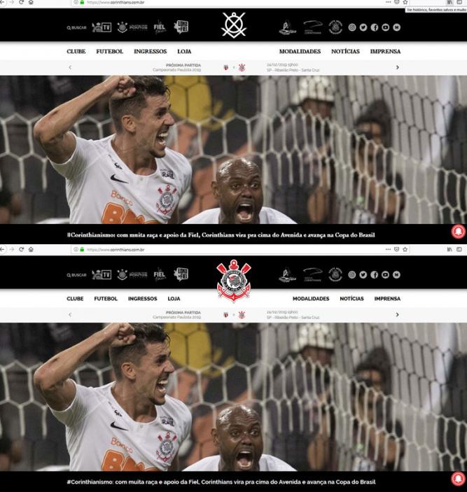 Após rebelião de conselheiros, Corinthians devolve o escudo em site oficial 2 0002050370892 img