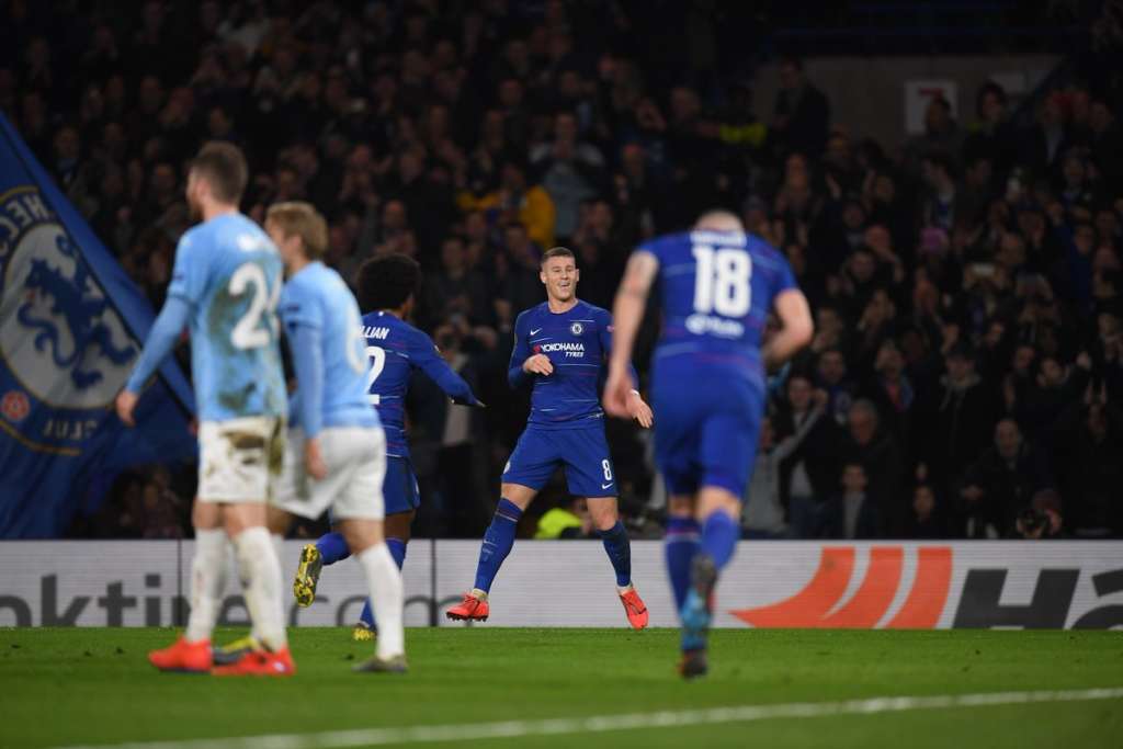 Chelsea avançou às oitavas de final da Liga Europa