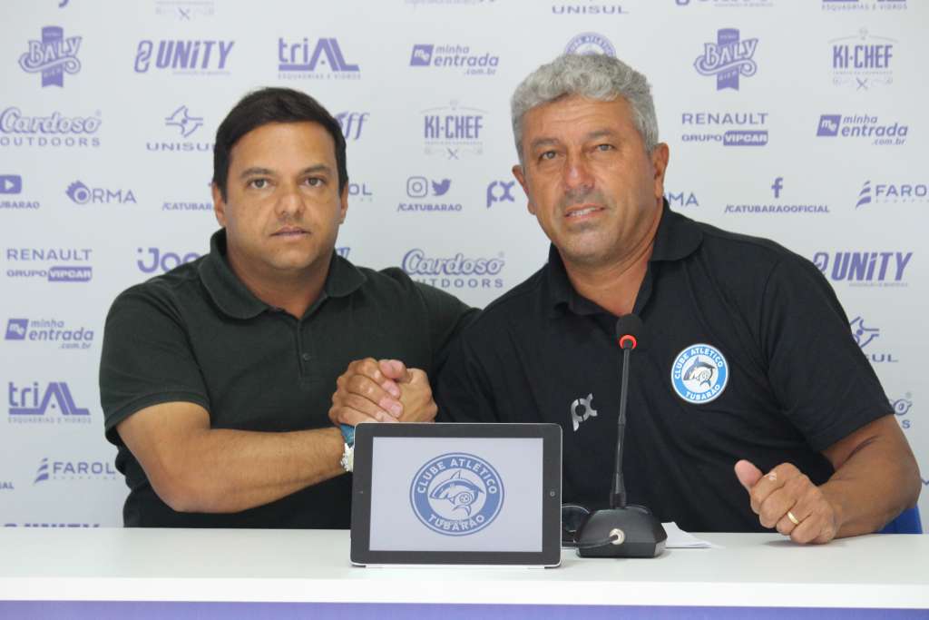 Gilberto Pereira é o novo técnico do Tubarão